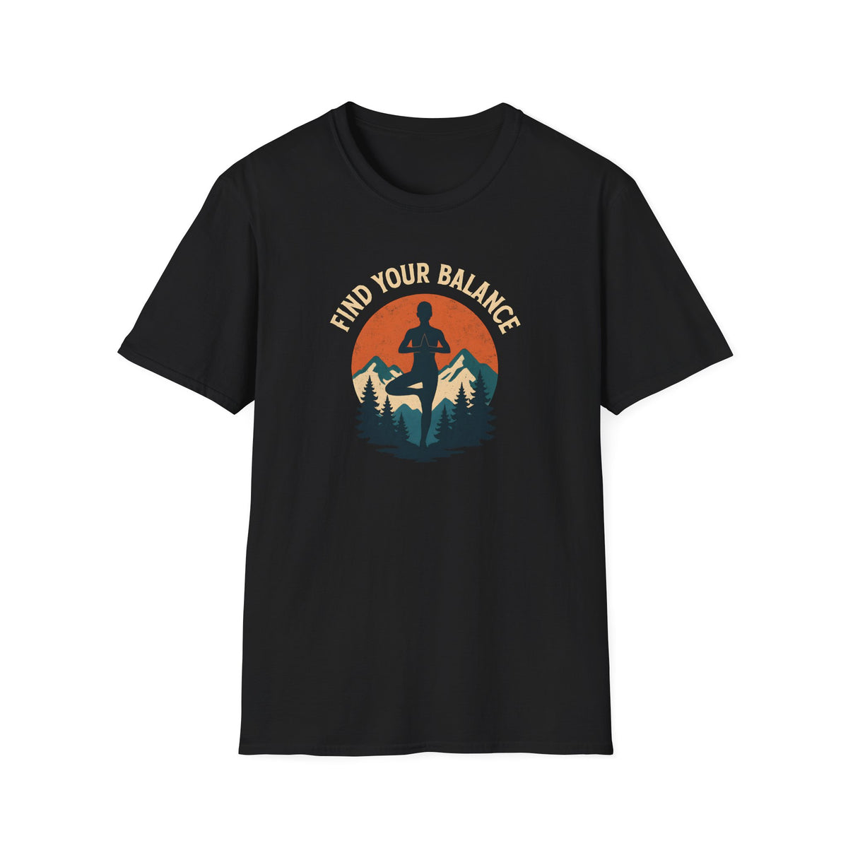 T-shirt « Trouvez votre équilibre »