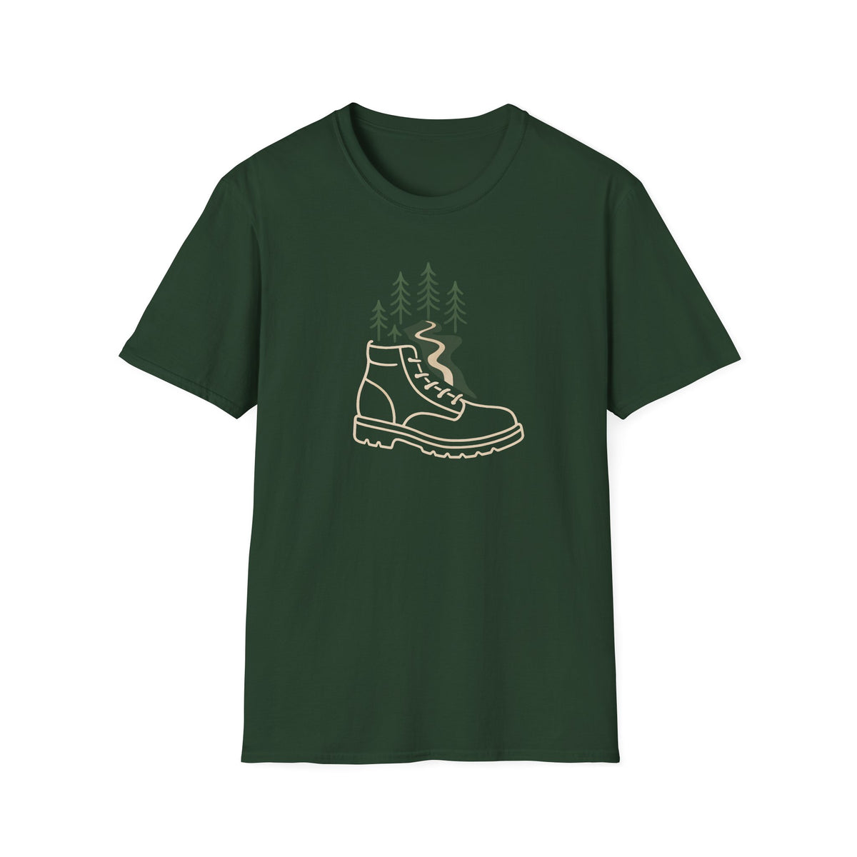 T-shirt Forest Trail Boot