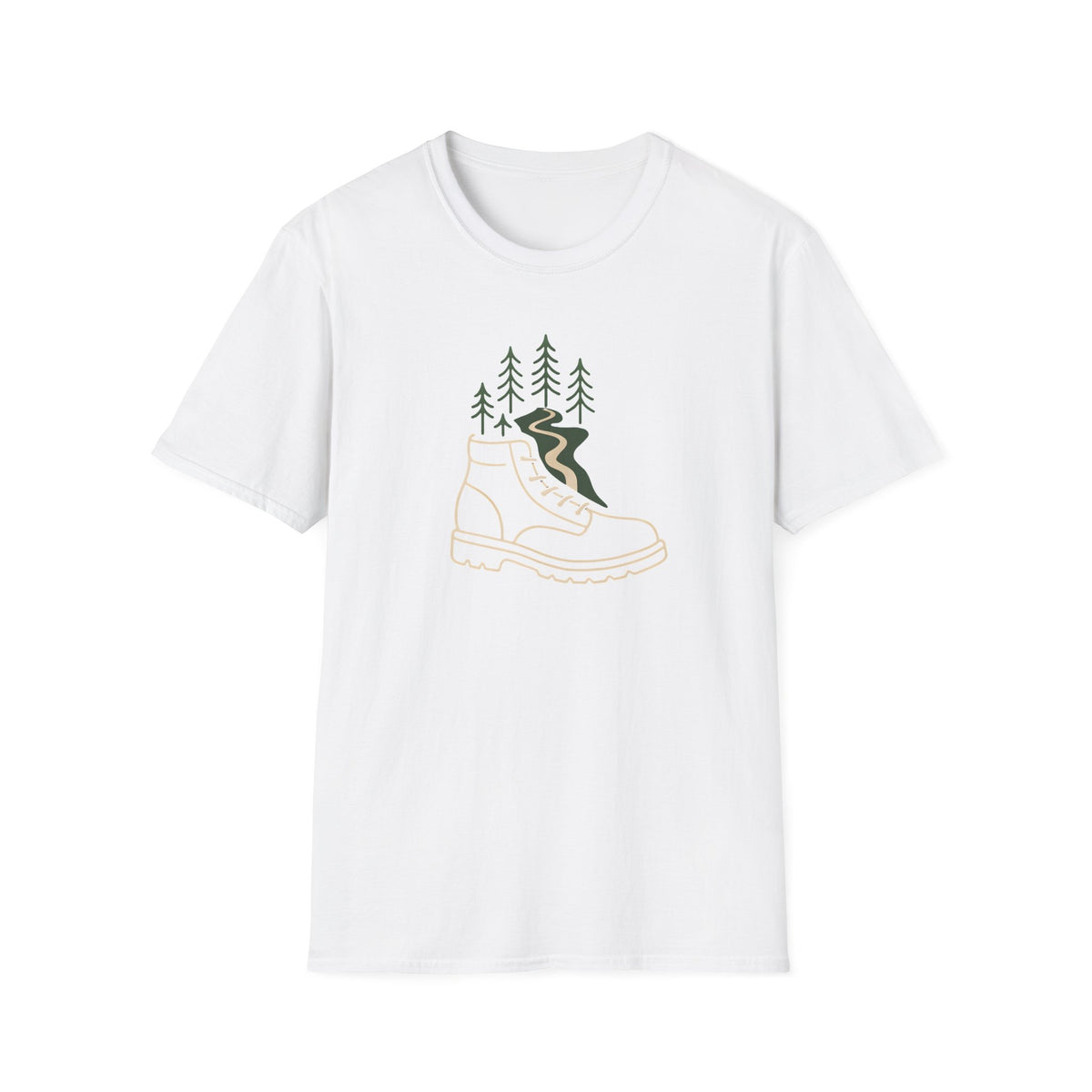 T-shirt Forest Trail Boot
