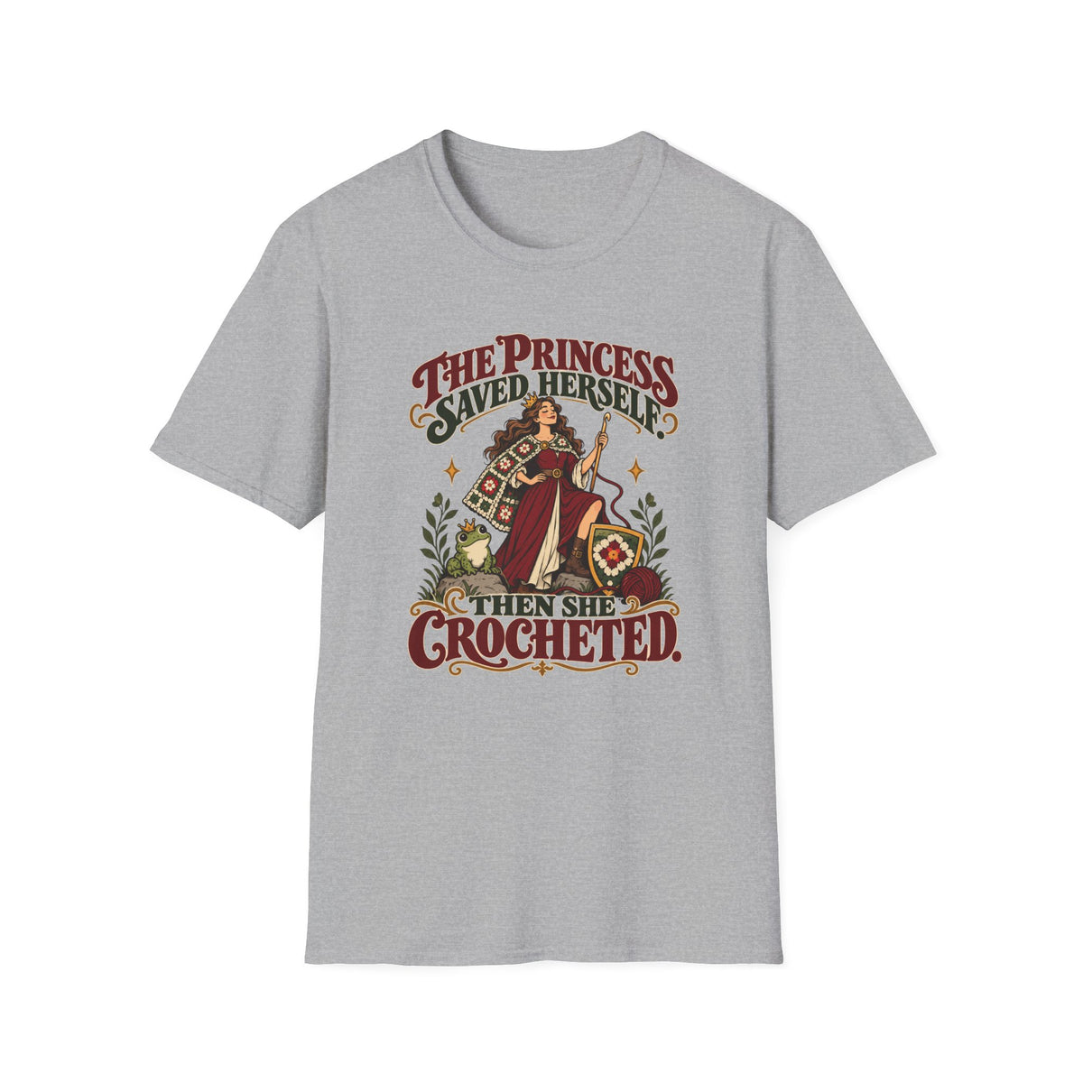 The Princess Saved Herself  T-Shirt