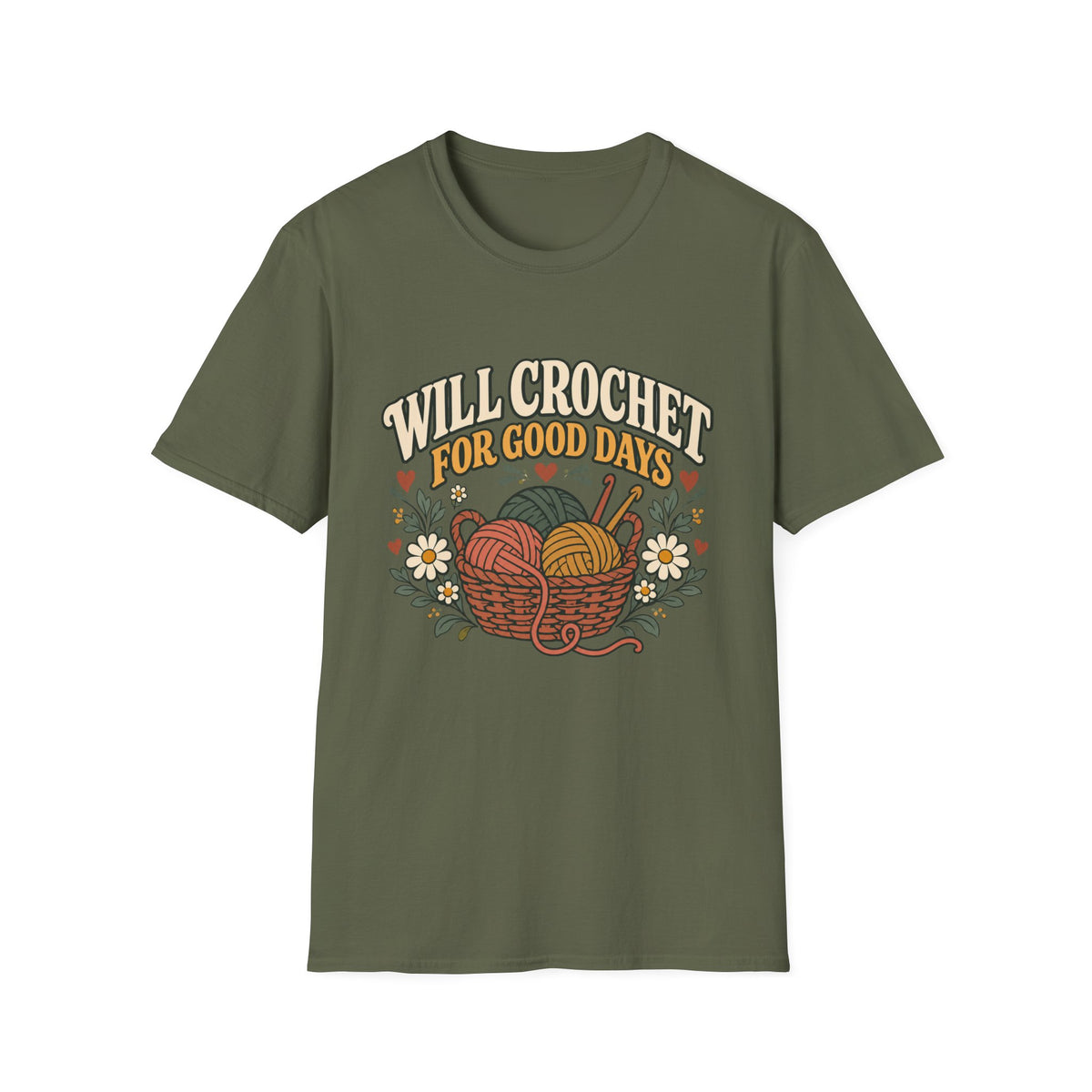 Will Crochet For Days T-Shirt