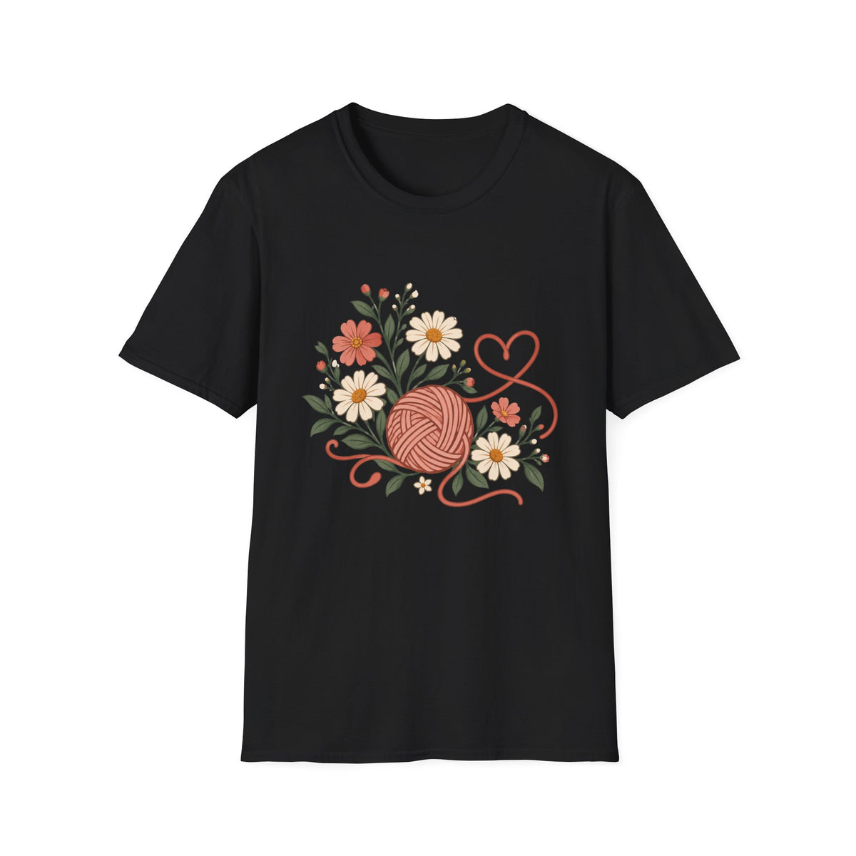 Yarn and Flowers T-Shirt