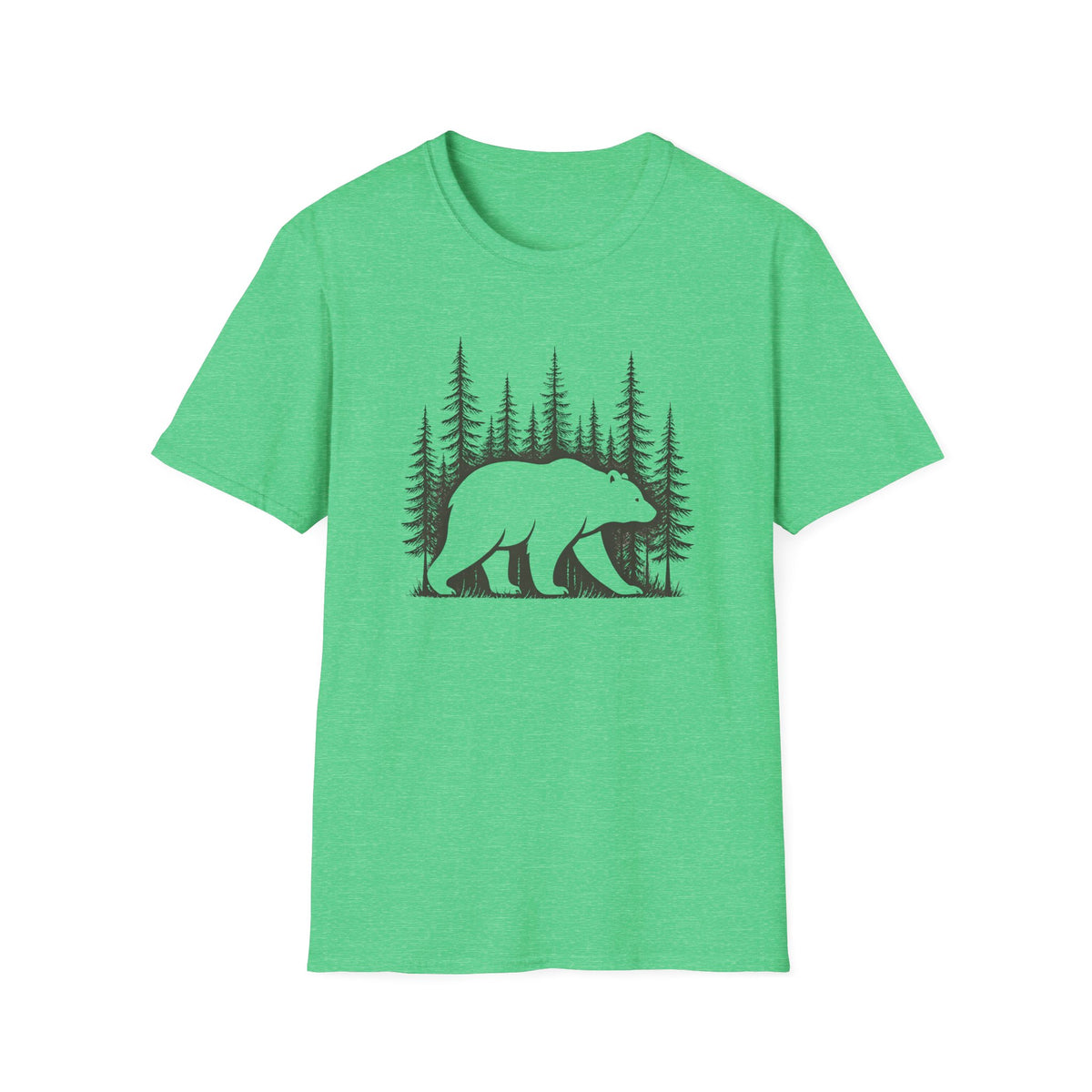 Forest Bear Silhouette T-Shirt