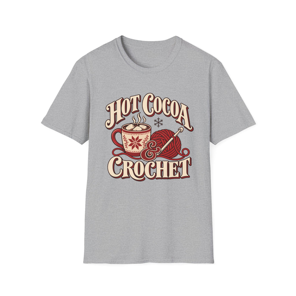 Hot Cocoa Crochet T-Shirt