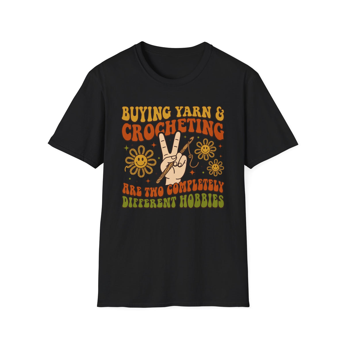 Buying Yarn and Crocheting T-Shirt