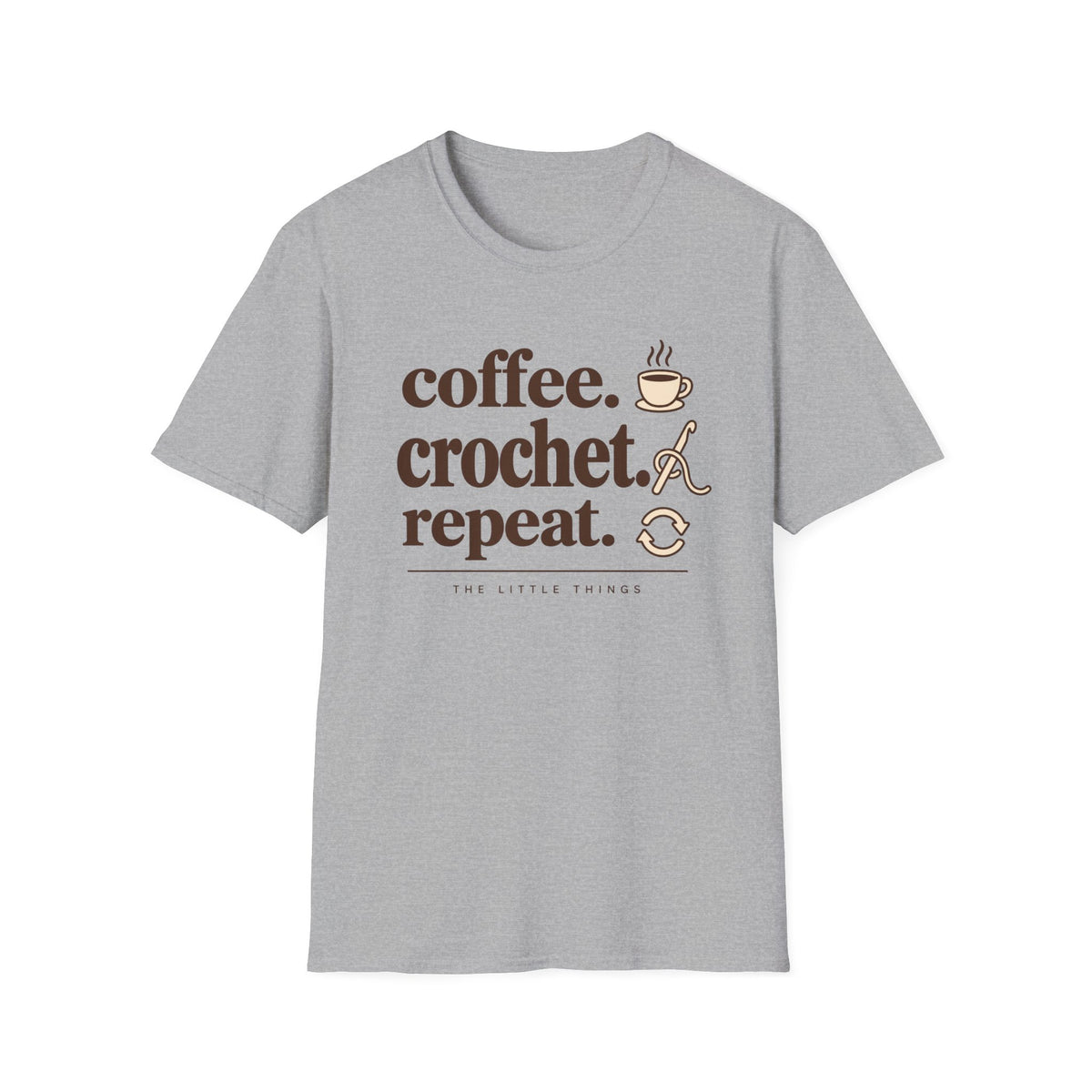 coffee crochet repeat T-Shirt