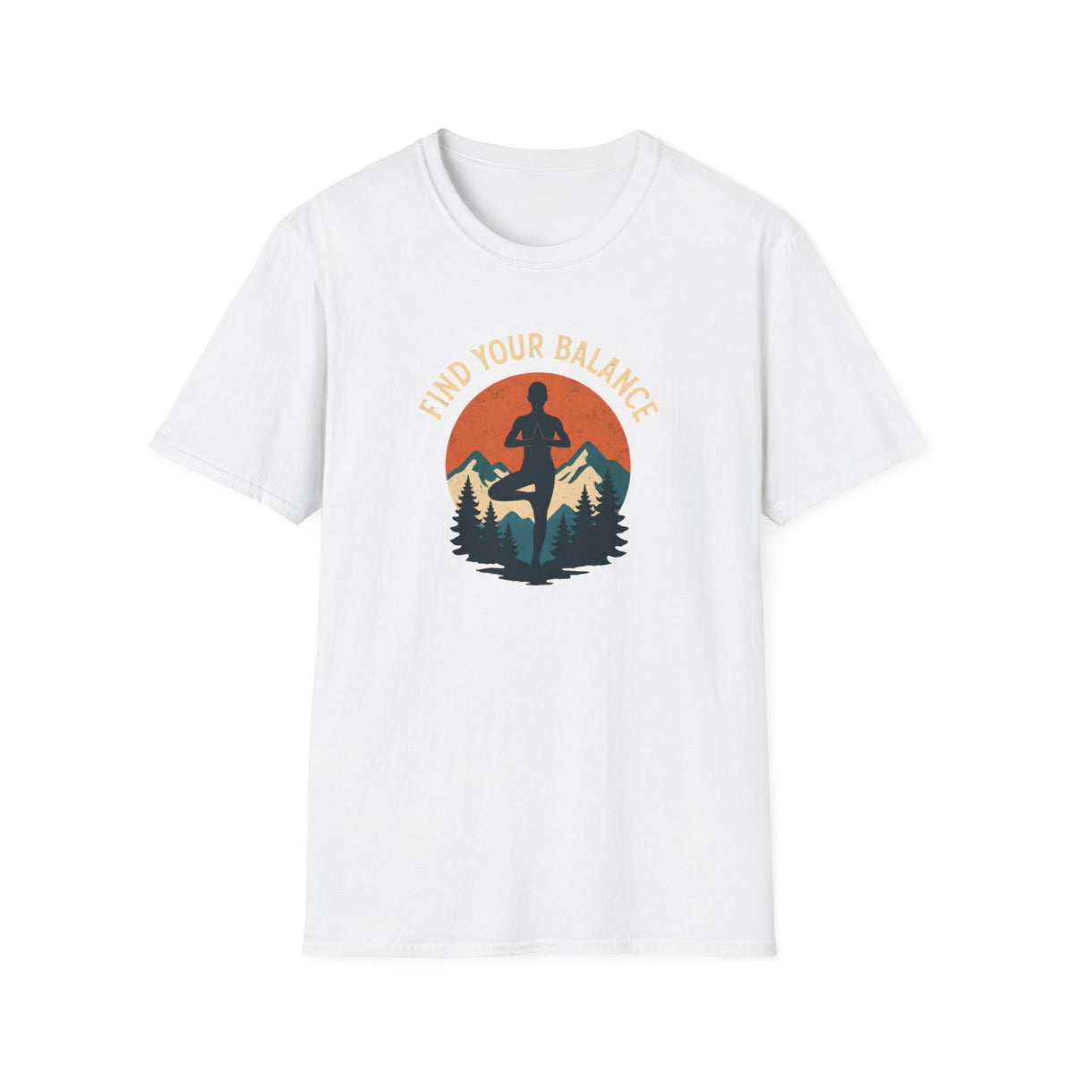 T-shirt « Trouvez votre équilibre »