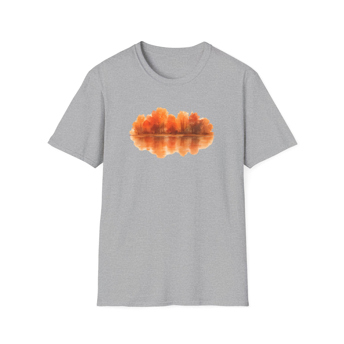 Autumn Lake Reflection T-Shirt