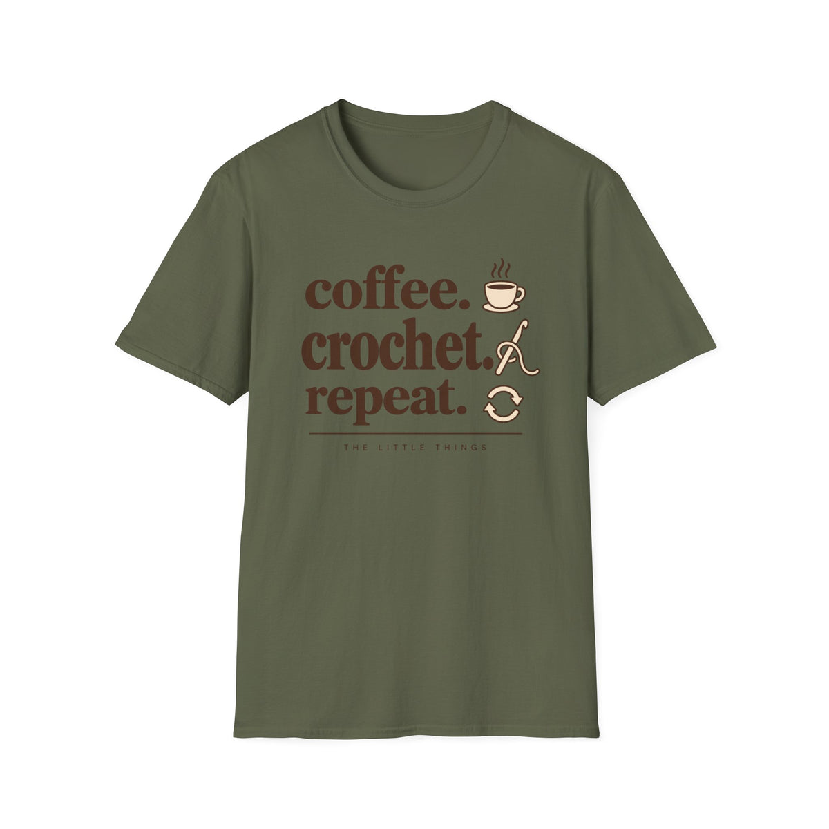 coffee crochet repeat T-Shirt