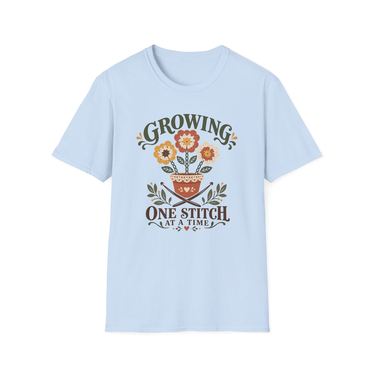 T-shirt "Growing One Stitch"