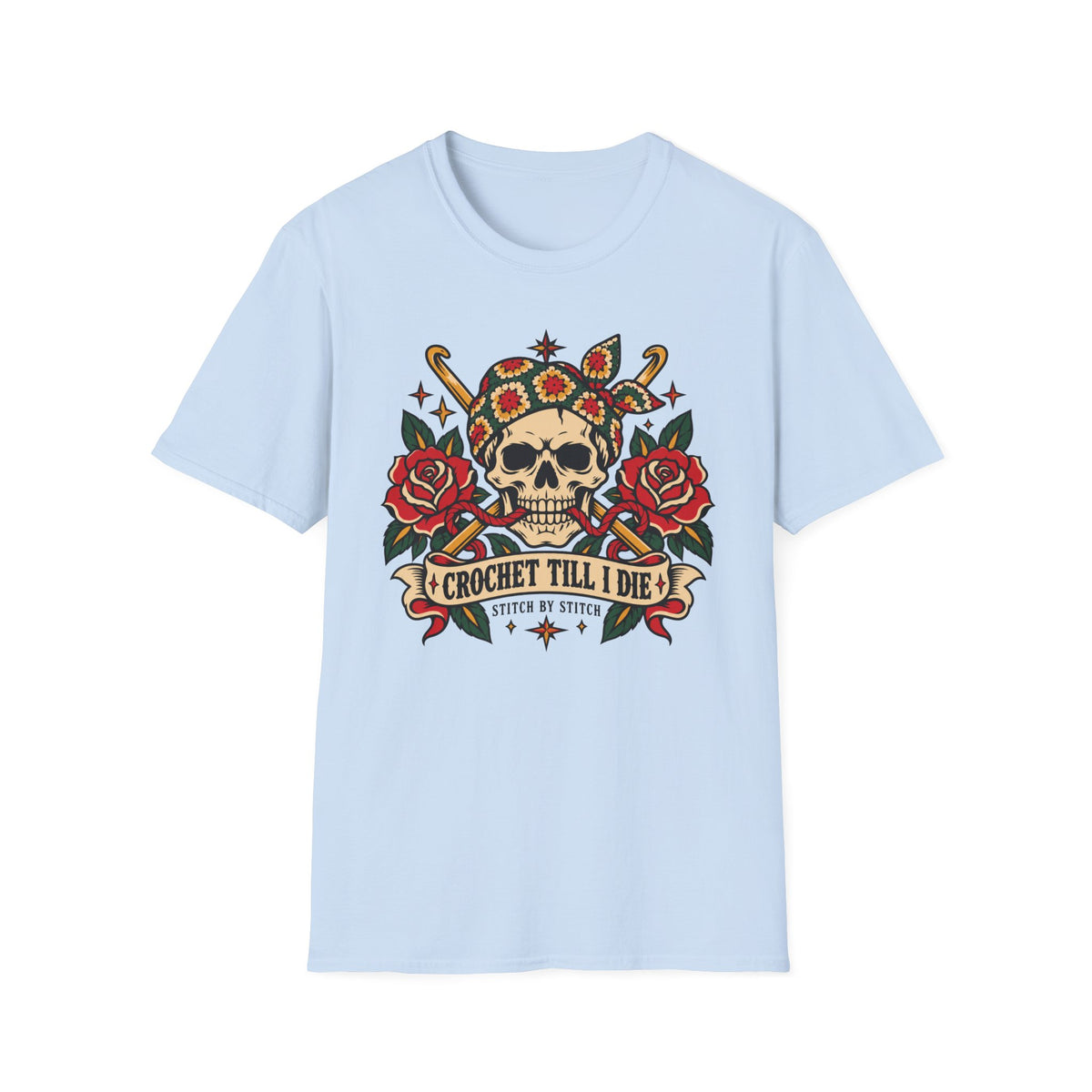 Crochet Till I Die T-Shirt
