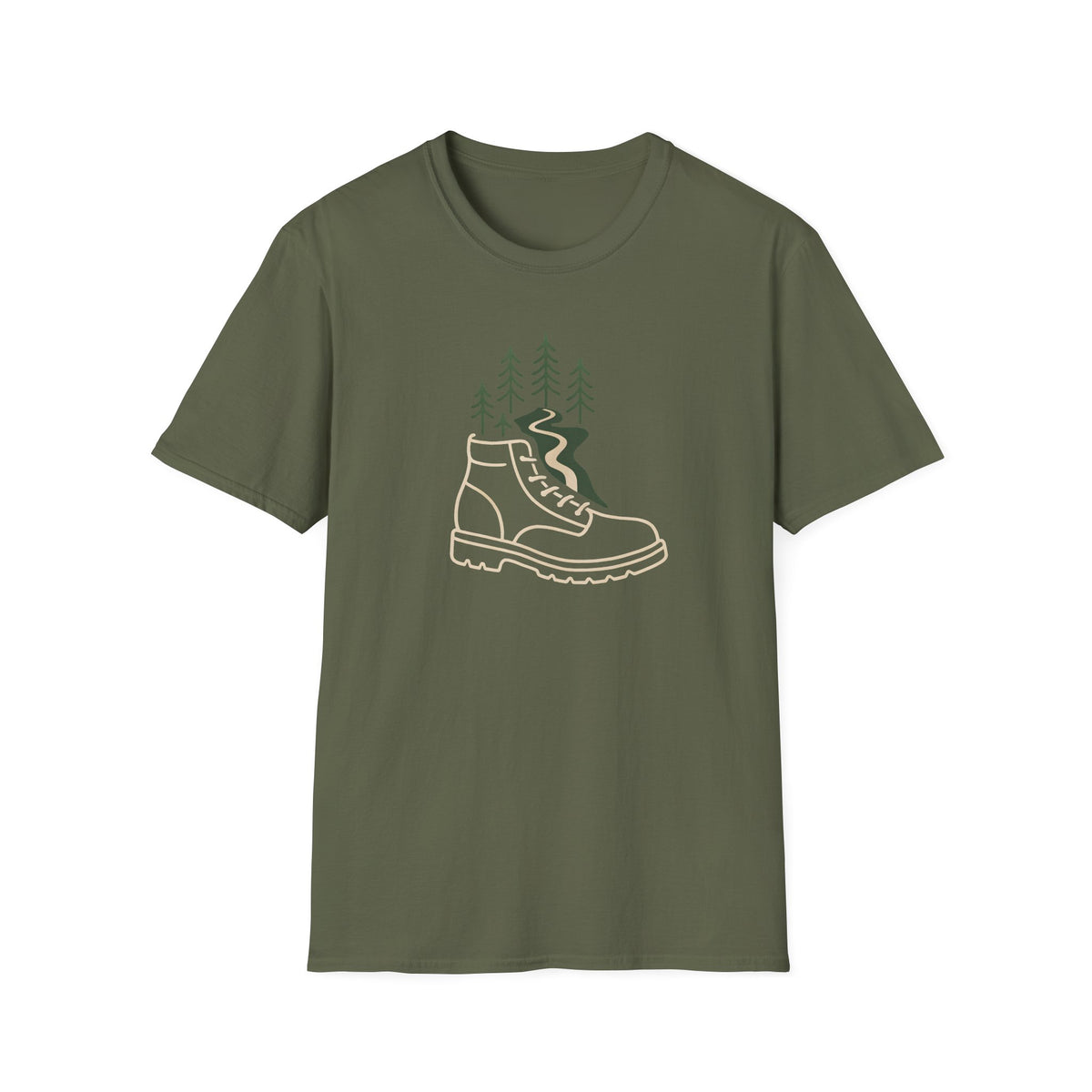 T-shirt Forest Trail Boot