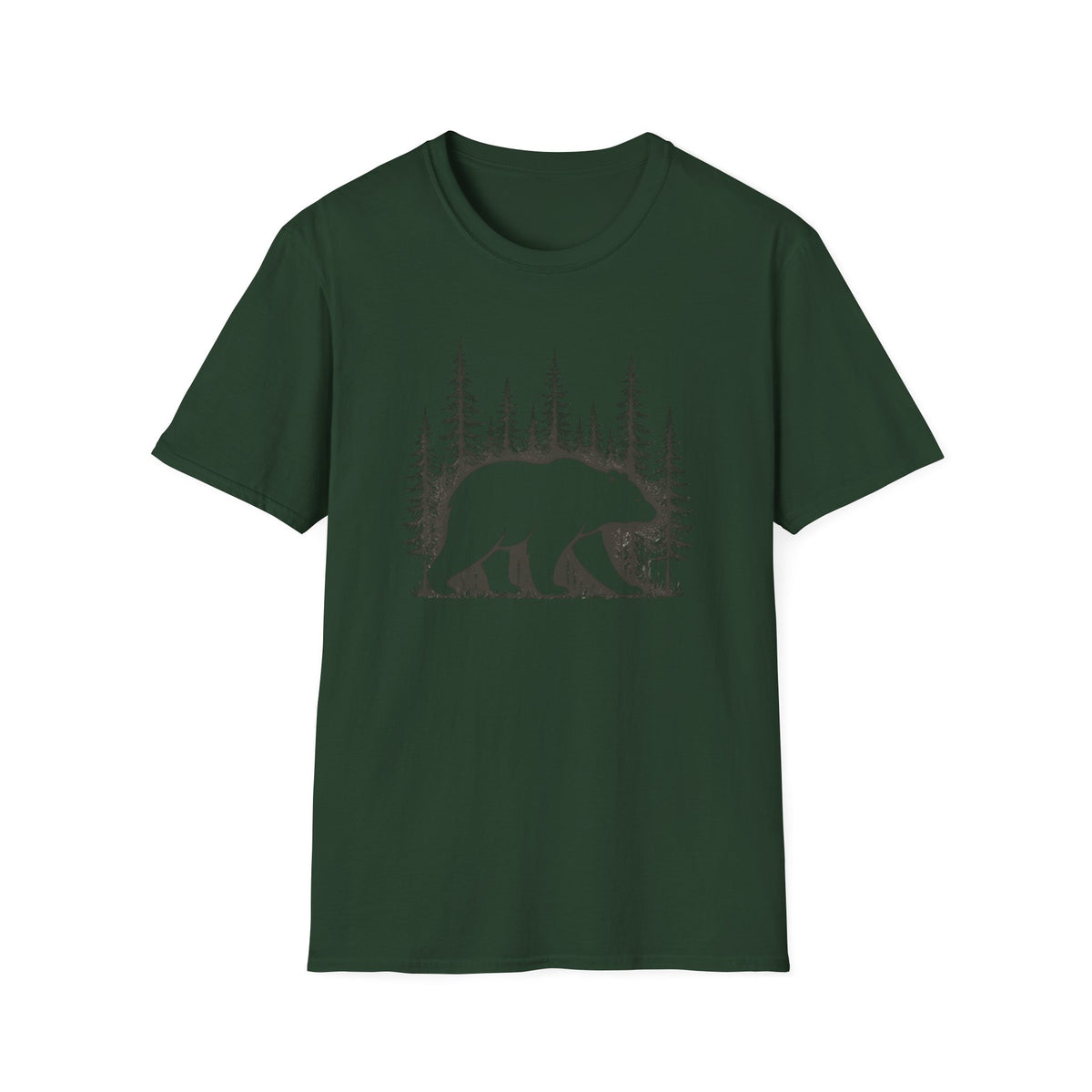 Forest Bear Silhouette T-Shirt