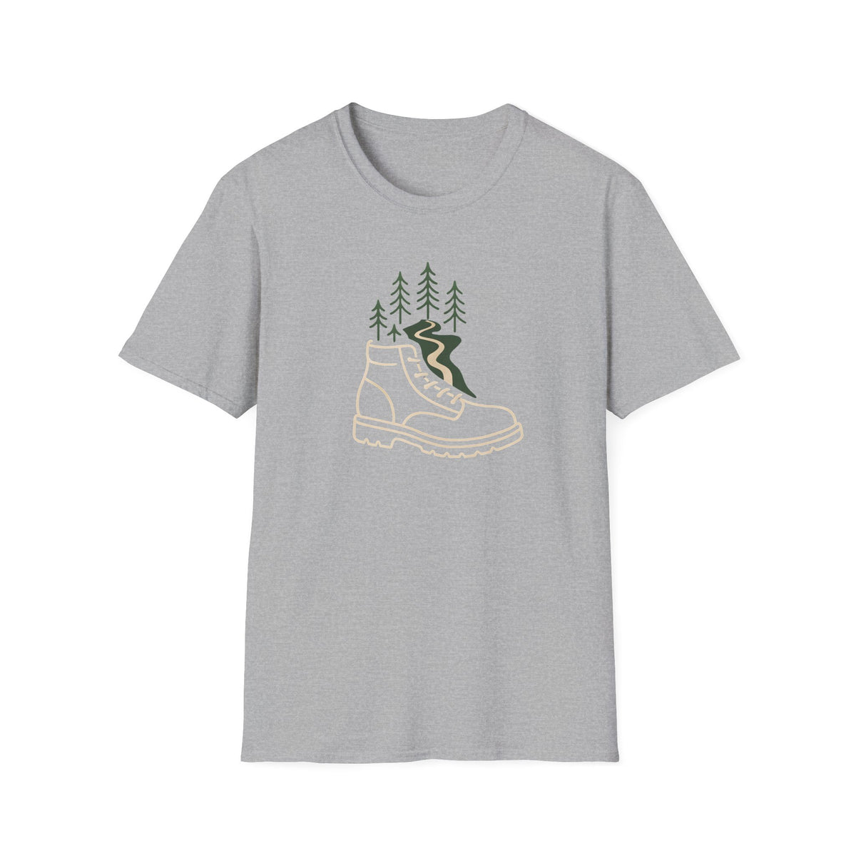 T-shirt Forest Trail Boot