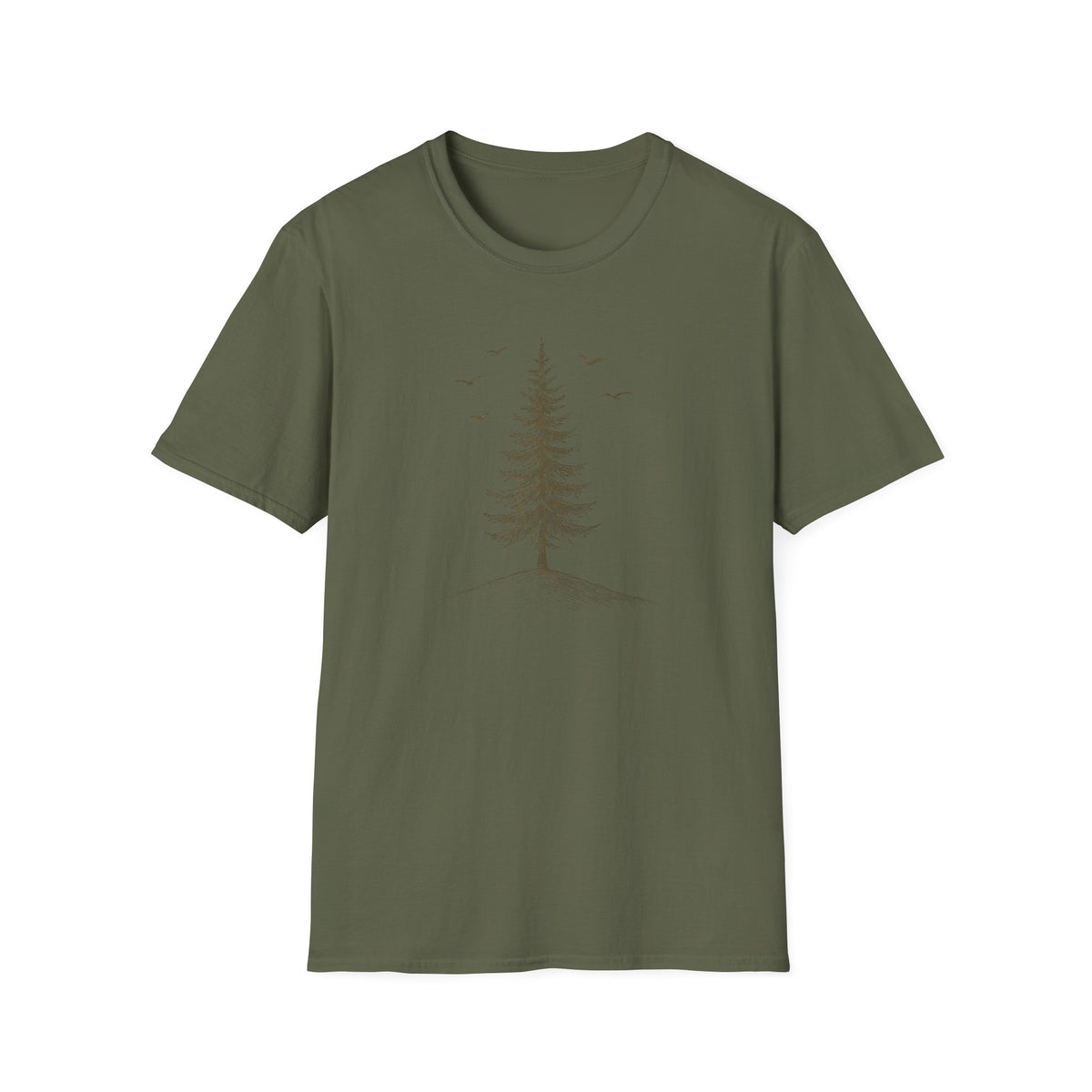 Hilltop tree silhouette T-Shirt