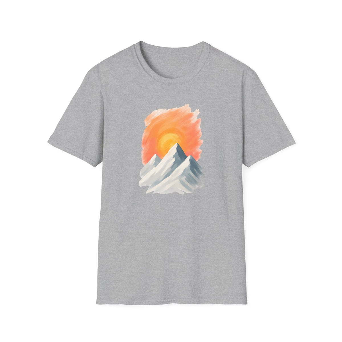 Sunrise Over Peaks T-Shirt