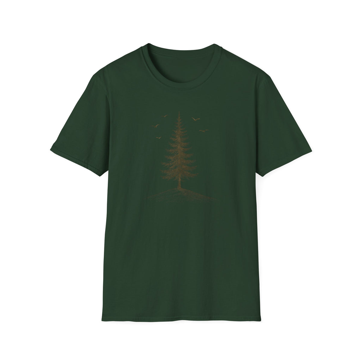 Hilltop tree silhouette T-Shirt