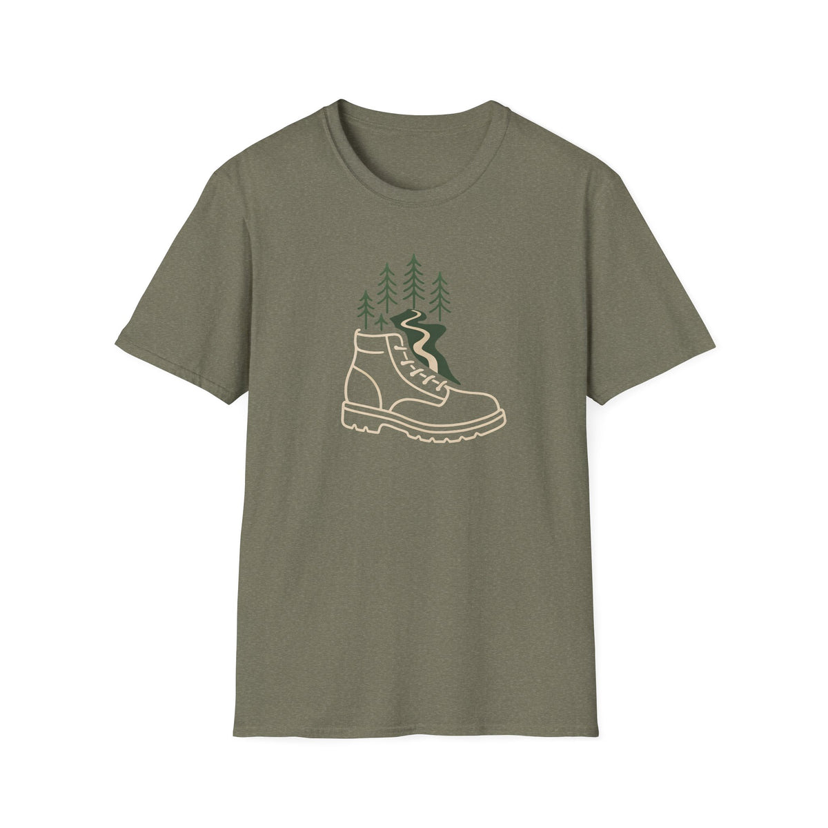 T-shirt Forest Trail Boot