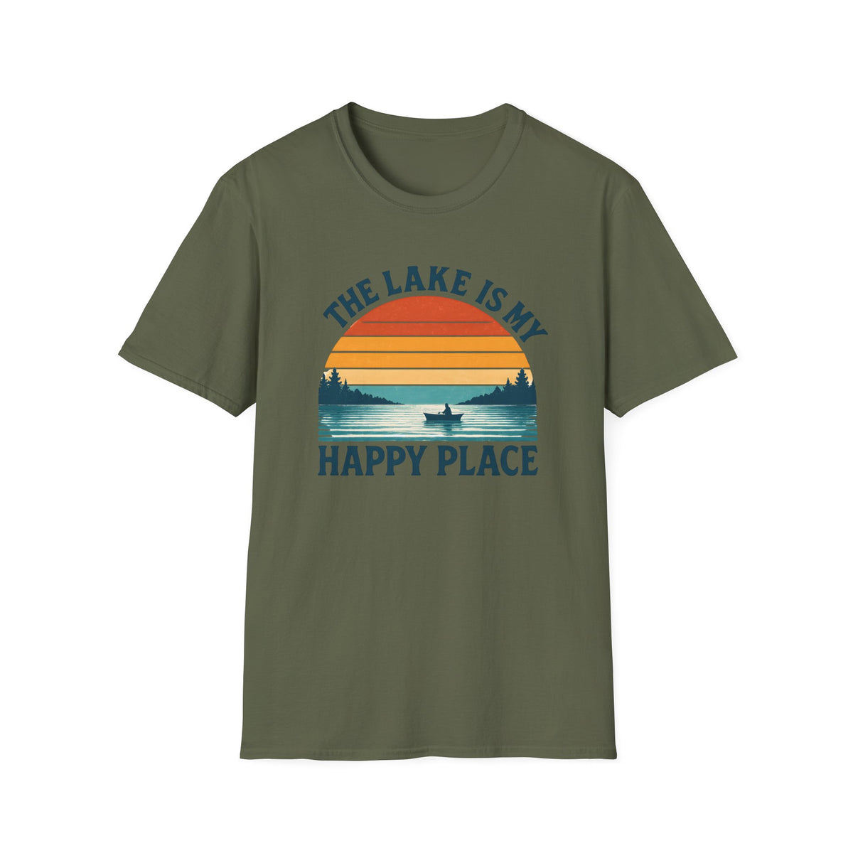 Lake Sunset Happy Place T-Shirt