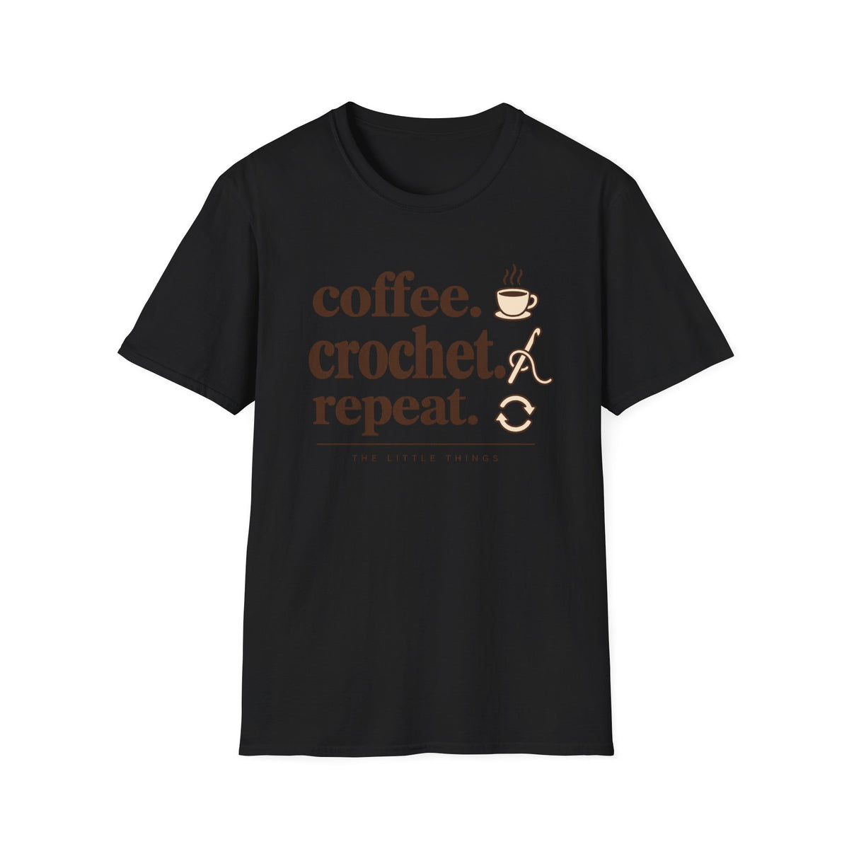 coffee crochet repeat T-Shirt