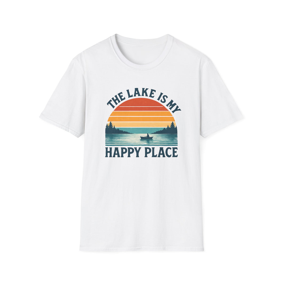 Lake Sunset Happy Place T-Shirt