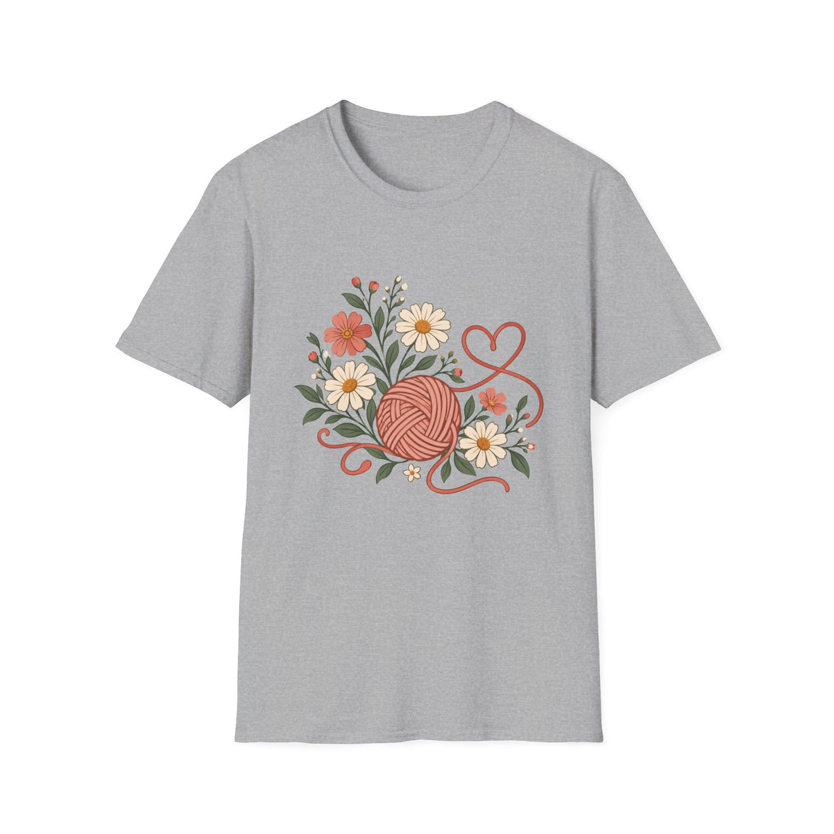 Yarn and Flowers T-Shirt