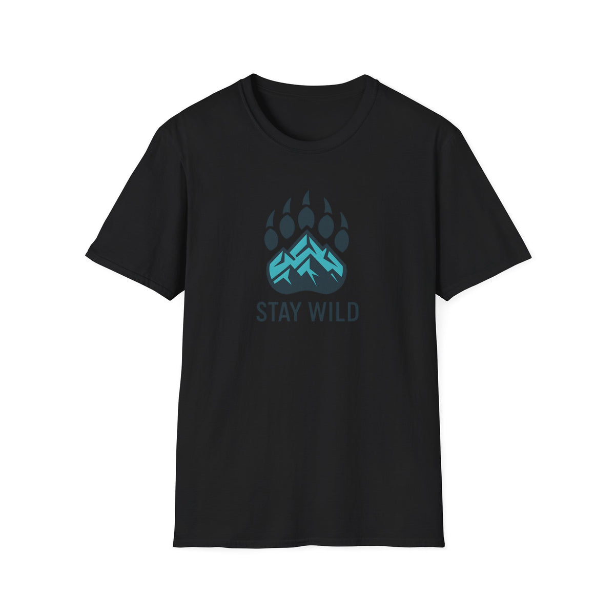Stay Wild Mountain Emblem T-Shirt
