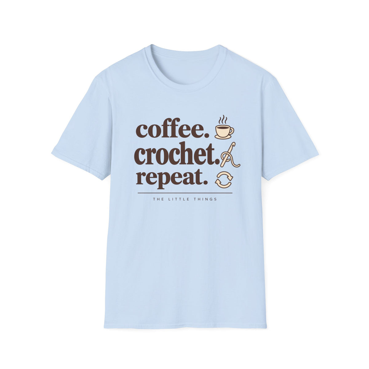 coffee crochet repeat T-Shirt