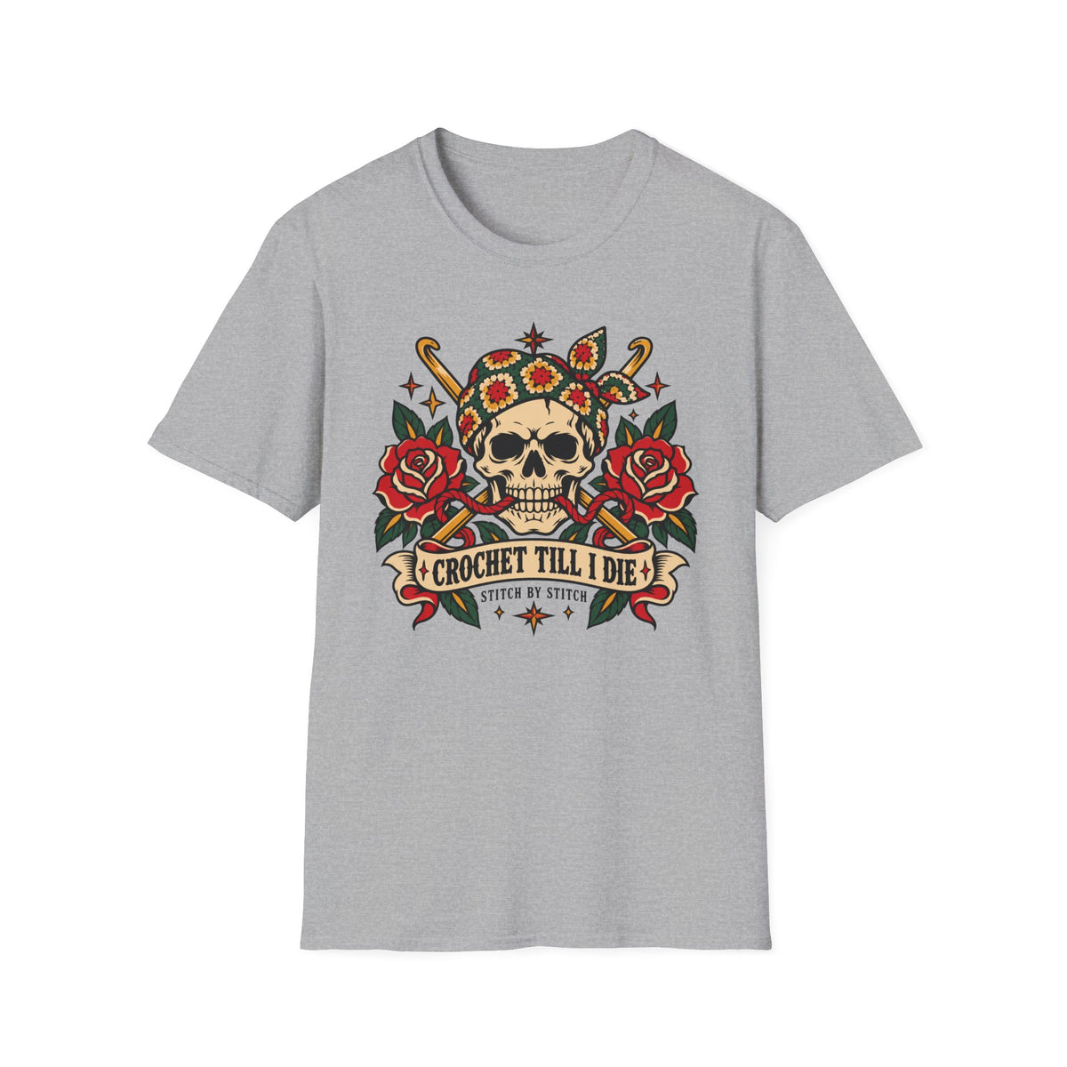 Crochet Till I Die T-Shirt