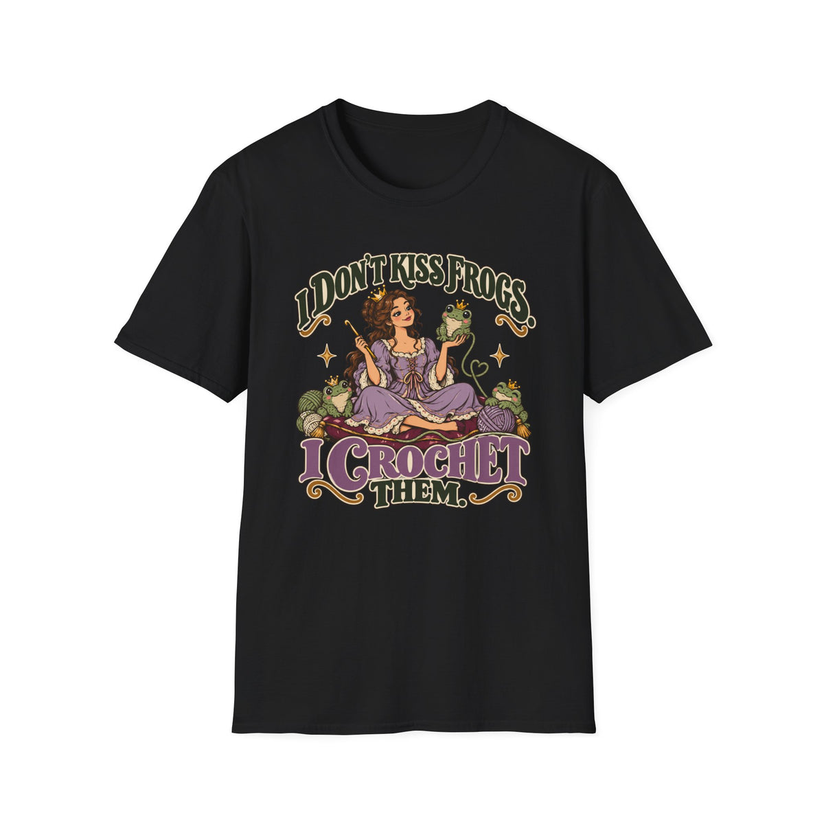 I don't kiss frongs T-Shirt