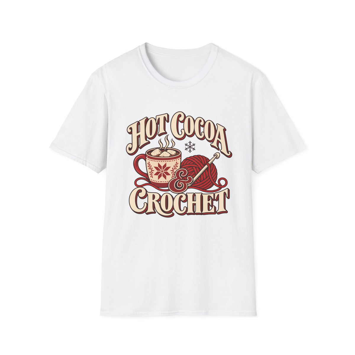 Hot Cocoa Crochet T-Shirt