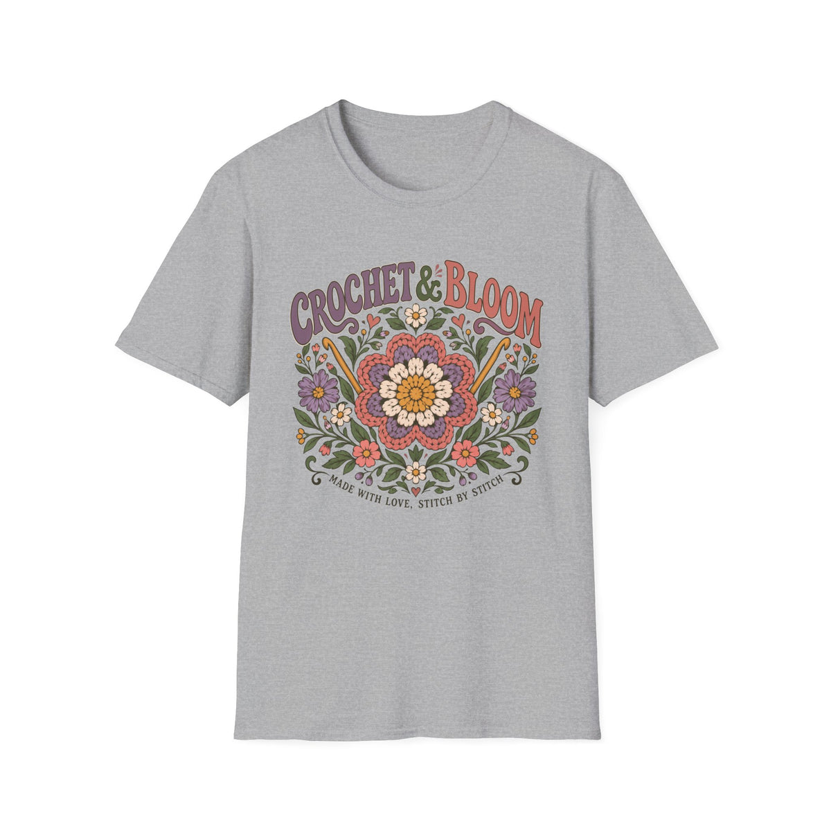 Crochet And Bloom T-Shirt