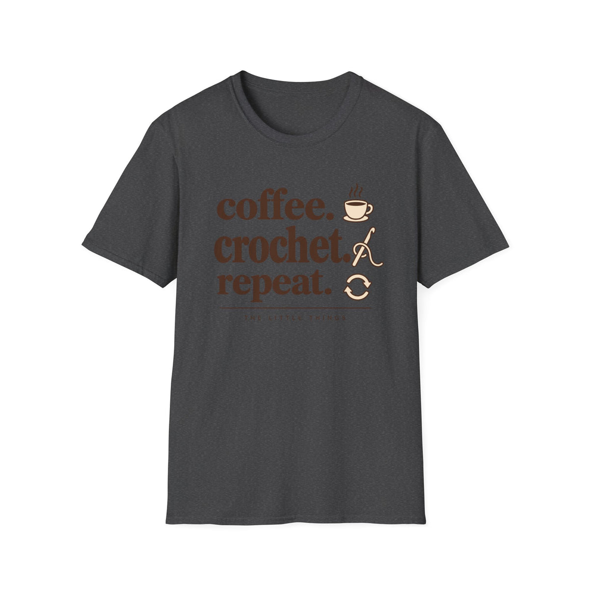 coffee crochet repeat T-Shirt