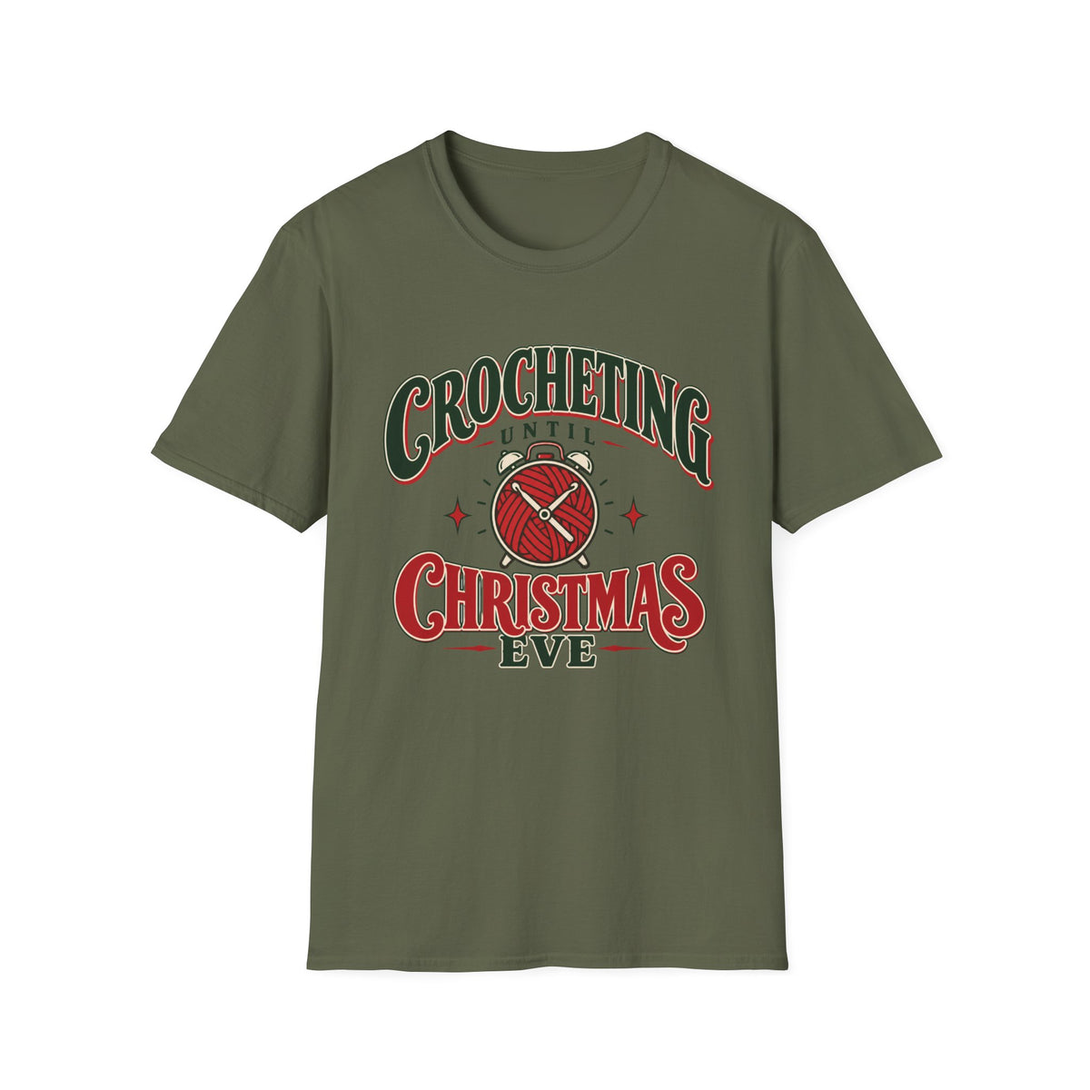 Crocheting Until Christmas Eve T-Shirt