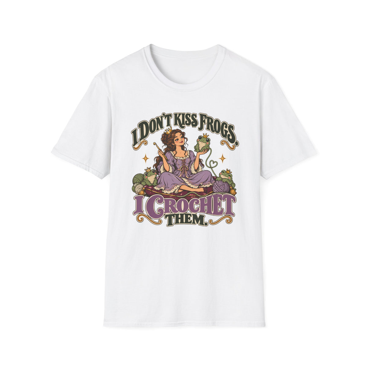 I don't kiss frongs T-Shirt