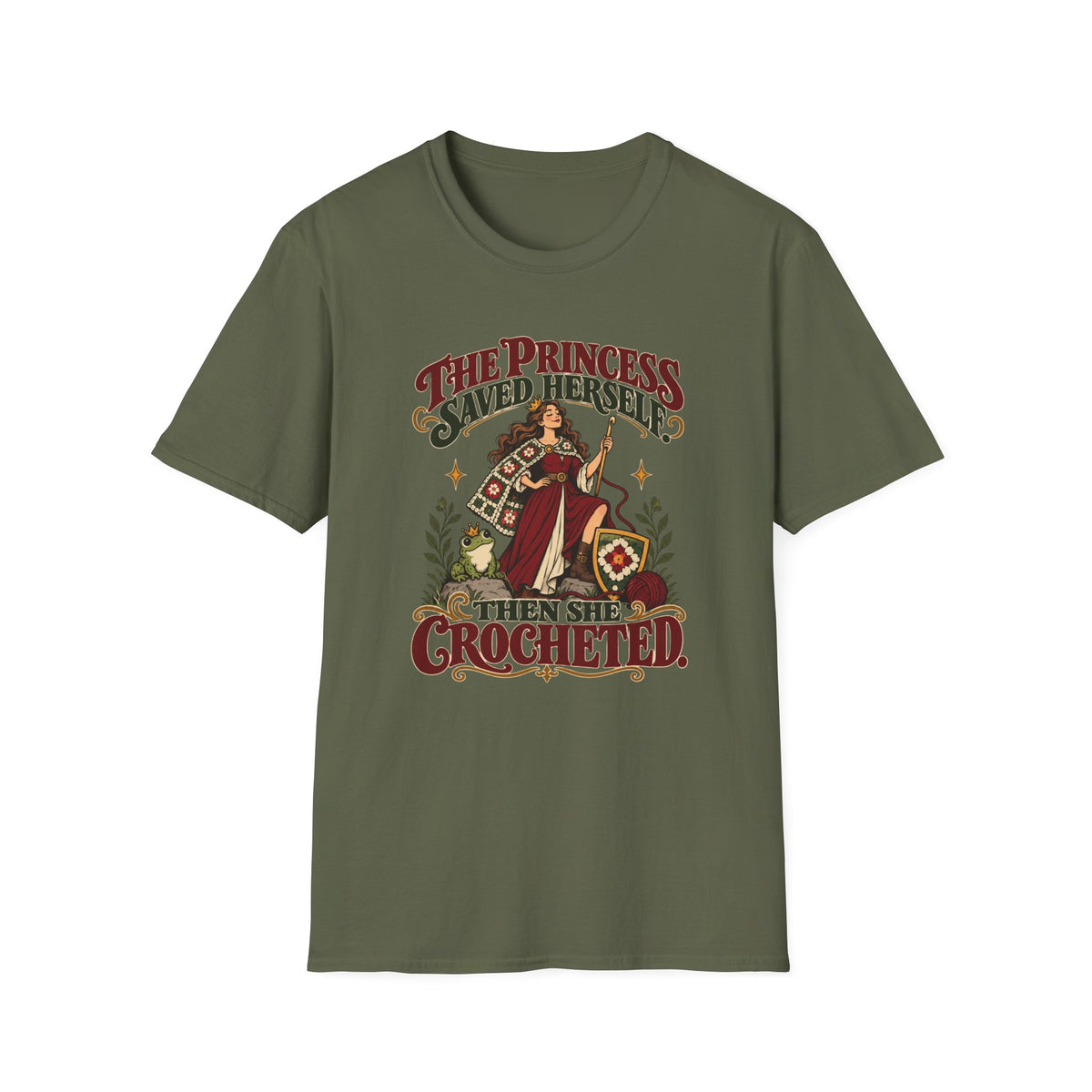The Princess Saved Herself  T-Shirt
