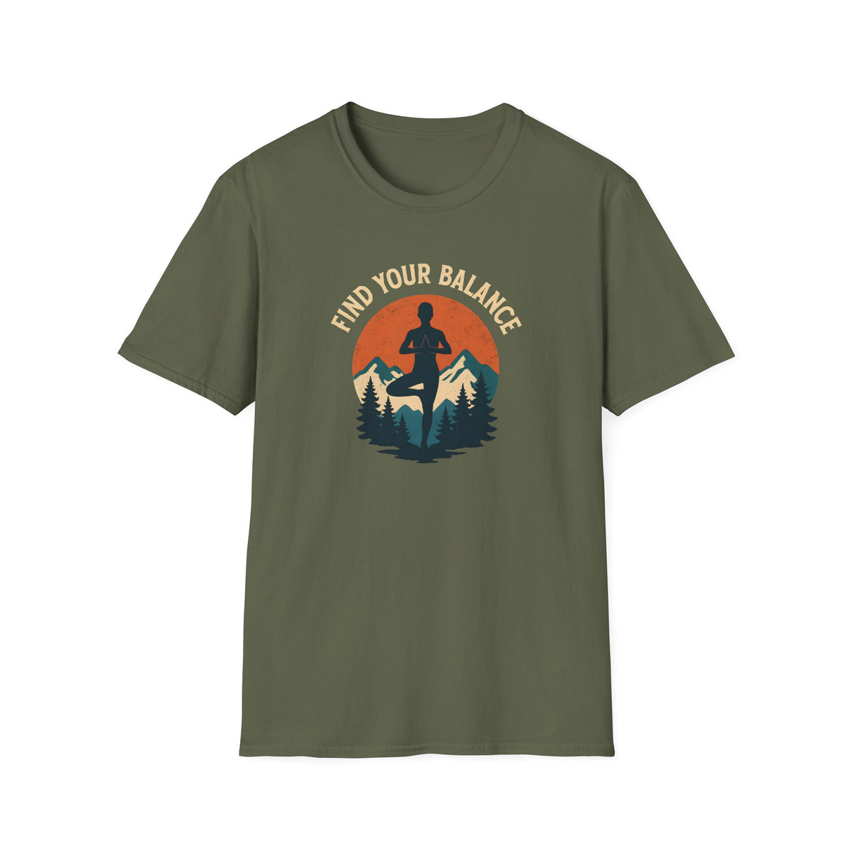 T-shirt « Trouvez votre équilibre »