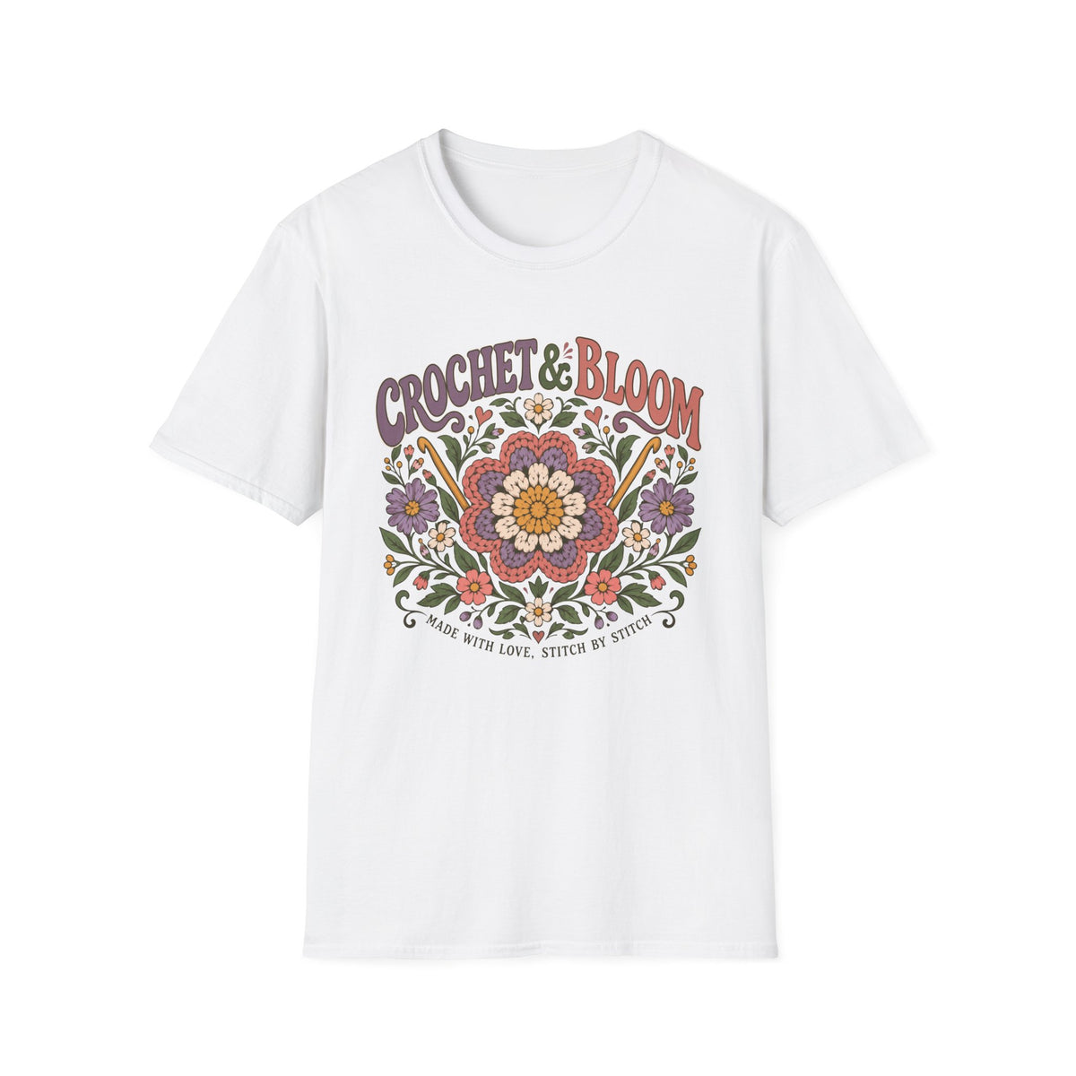 Crochet And Bloom T-Shirt