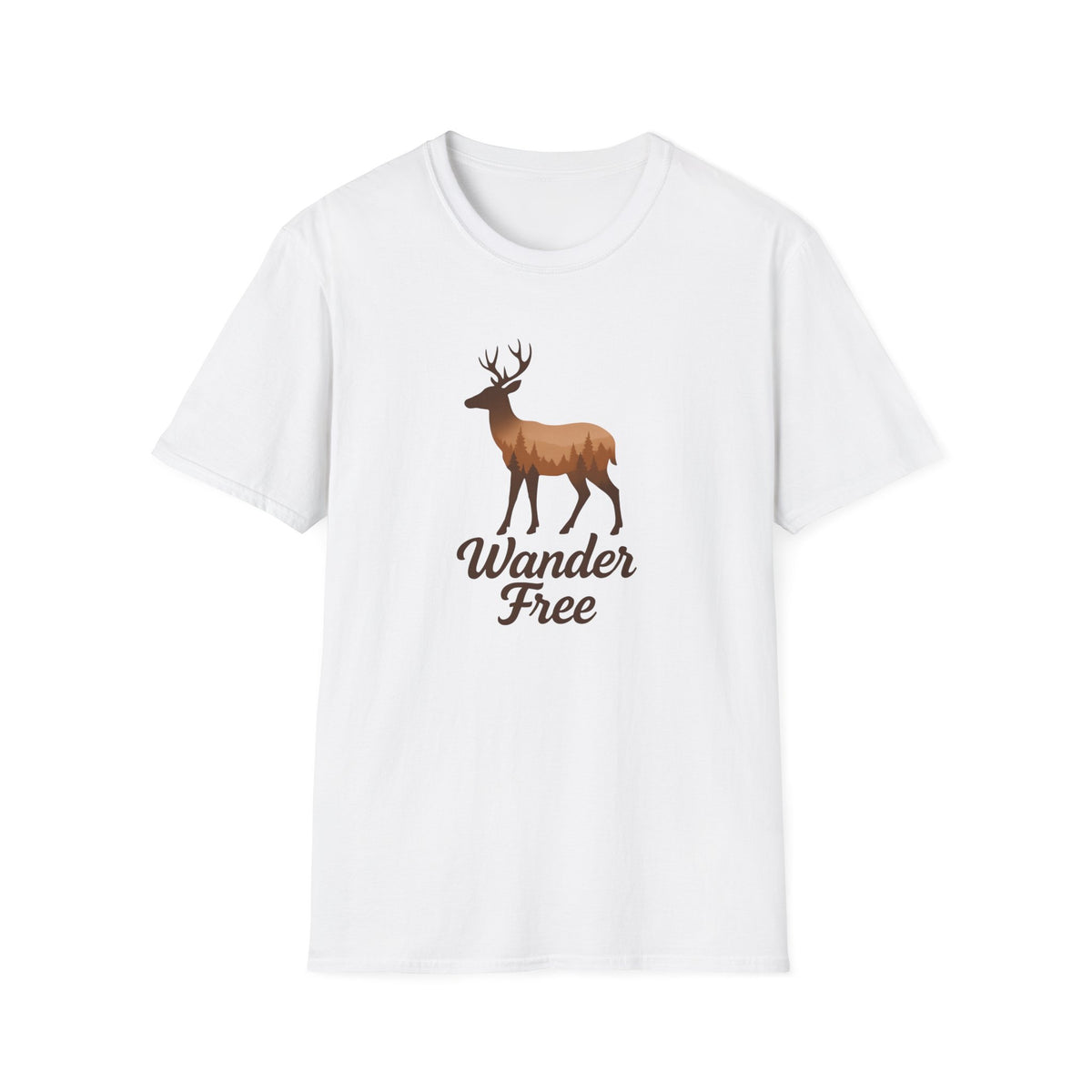 Moose Forest Silhouette T-Shirt