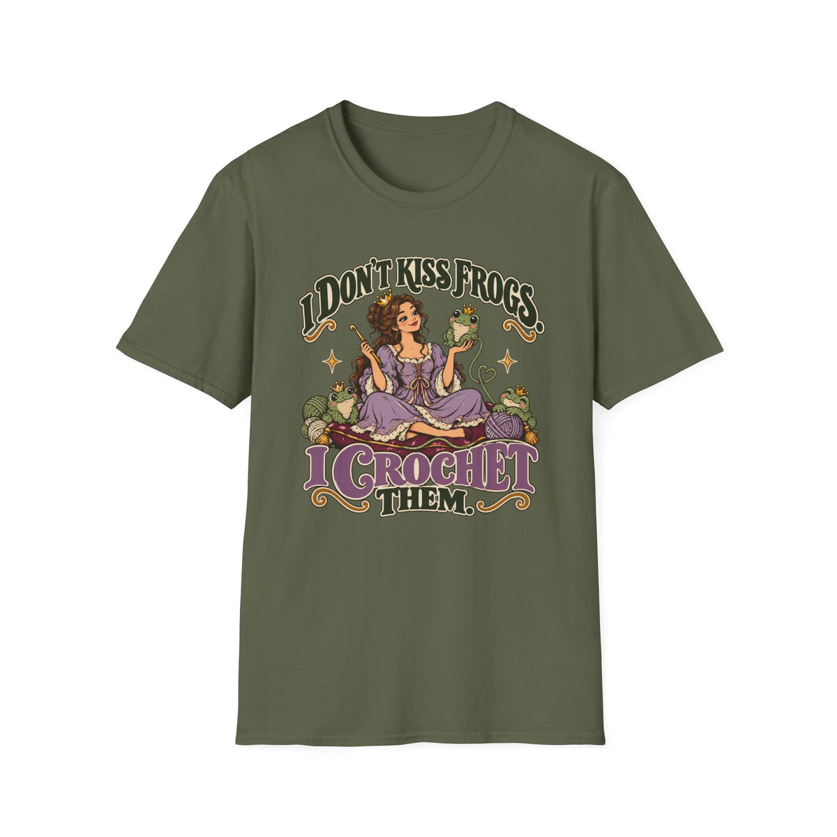 I don't kiss frongs T-Shirt