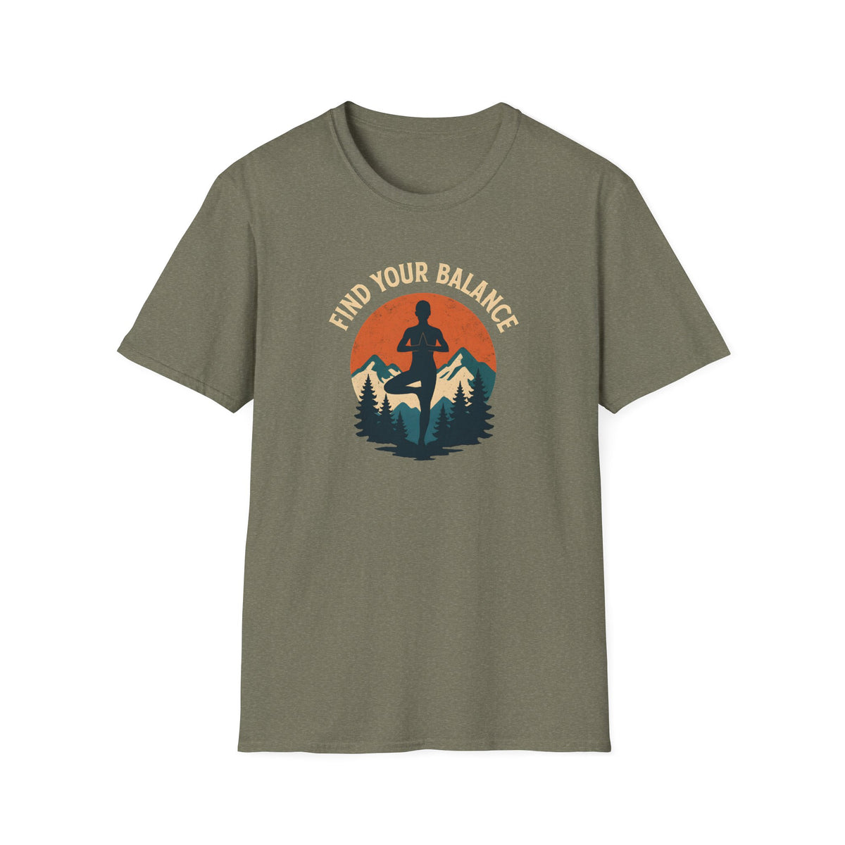T-shirt « Trouvez votre équilibre »