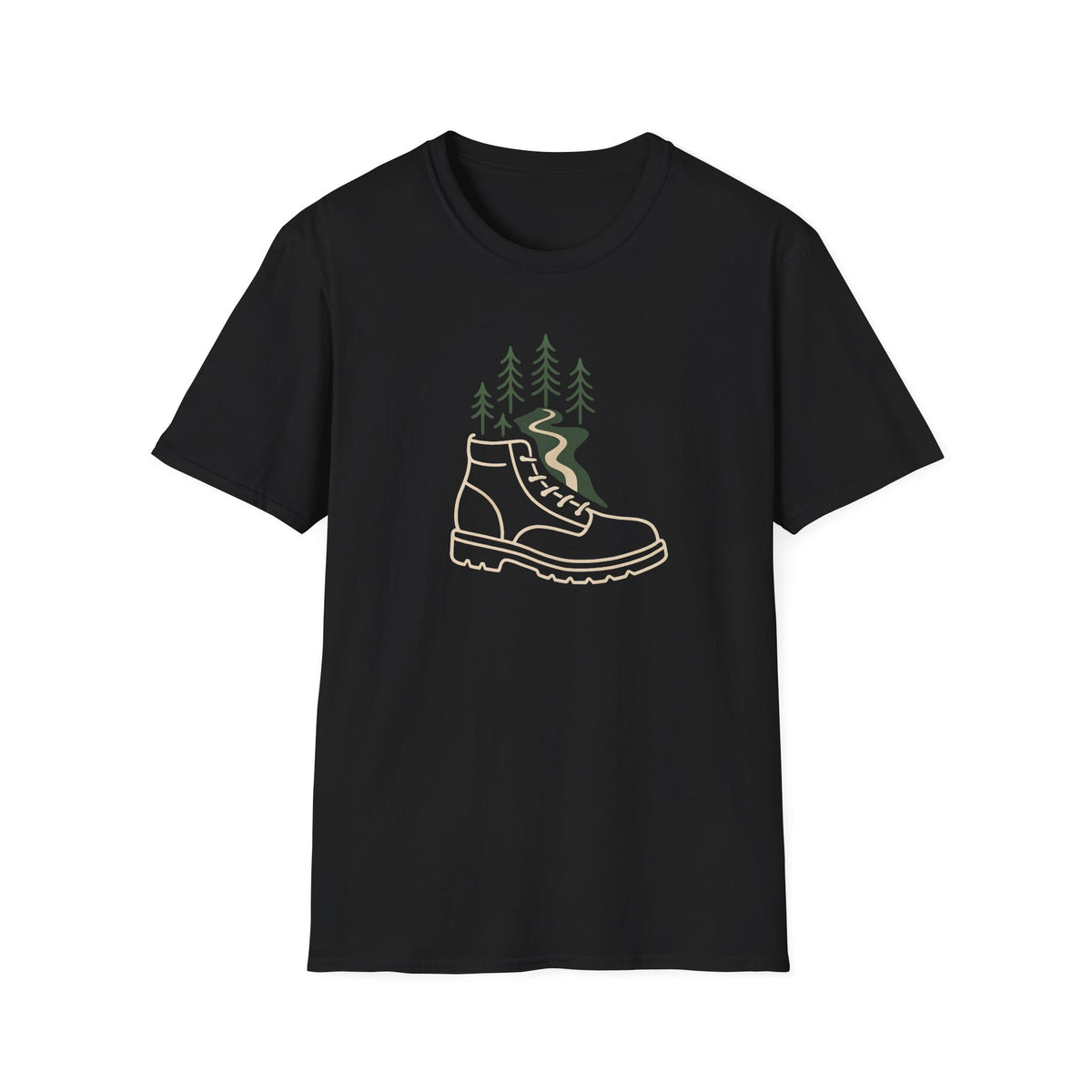 T-shirt Forest Trail Boot