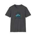 T-shirt emblème de montagne Stay Wild