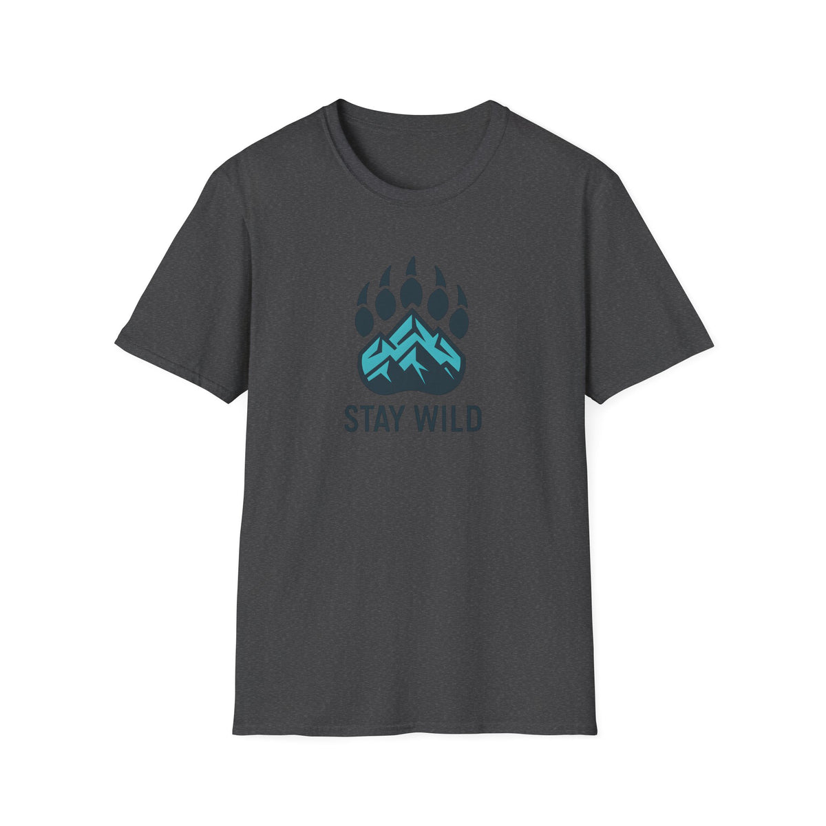 Stay Wild Mountain Emblem T-Shirt