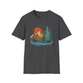 T-shirt Scène de montagne au coucher du soleil