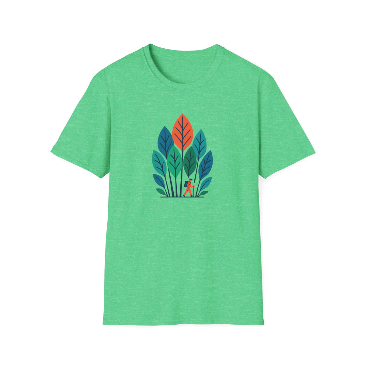 Hiker in Leaves T-Shirt