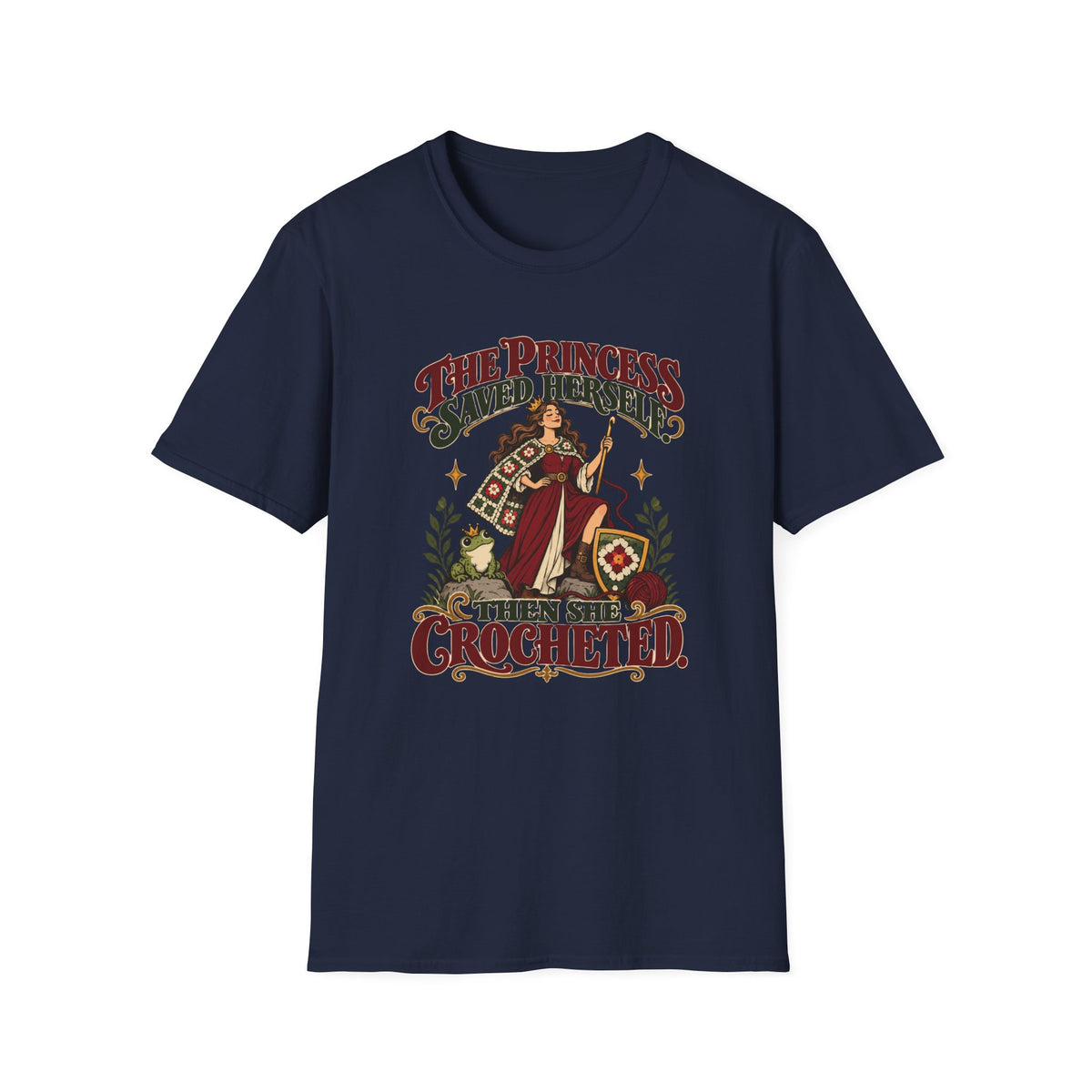 The Princess Saved Herself  T-Shirt