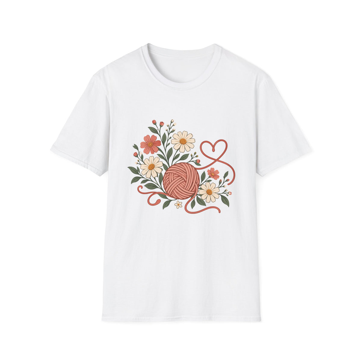 Yarn and Flowers T-Shirt