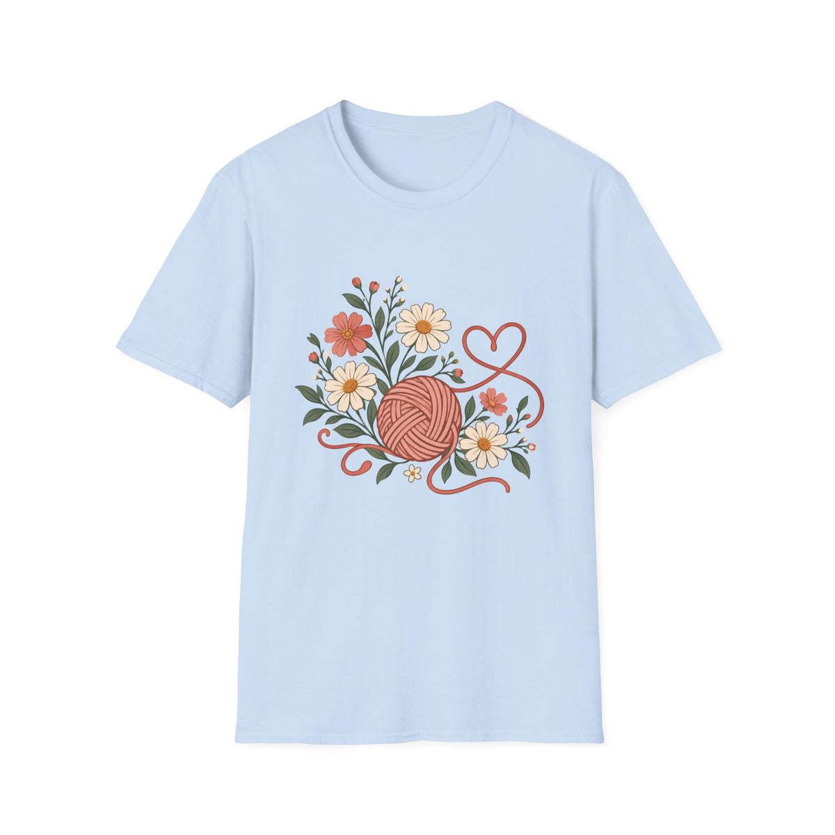 Yarn and Flowers T-Shirt