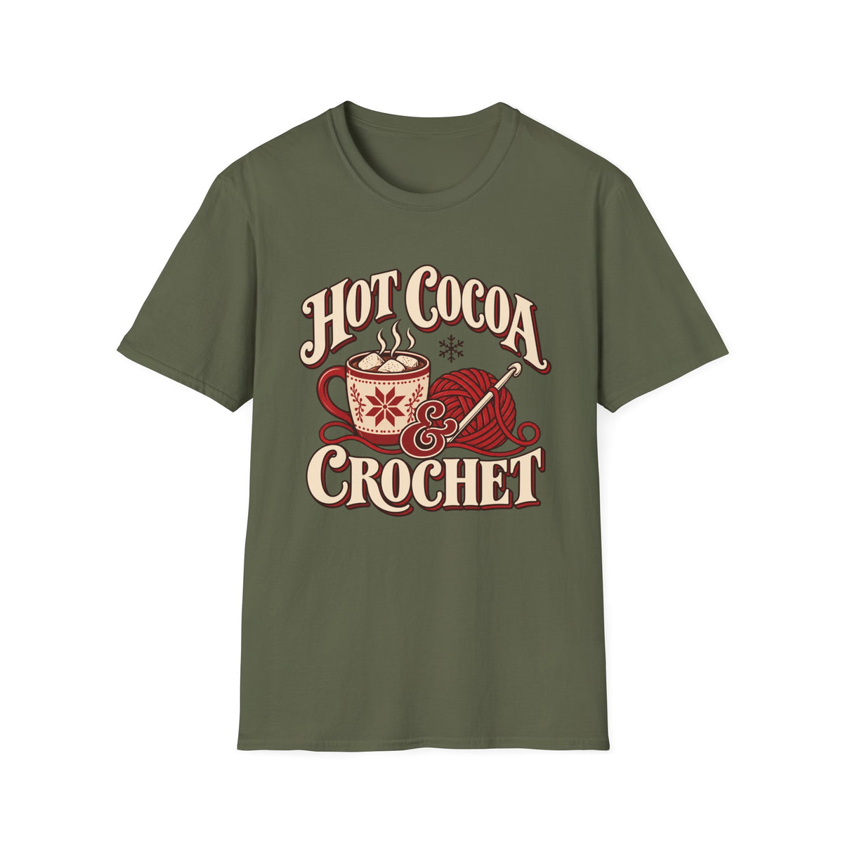 Hot Cocoa Crochet T-Shirt